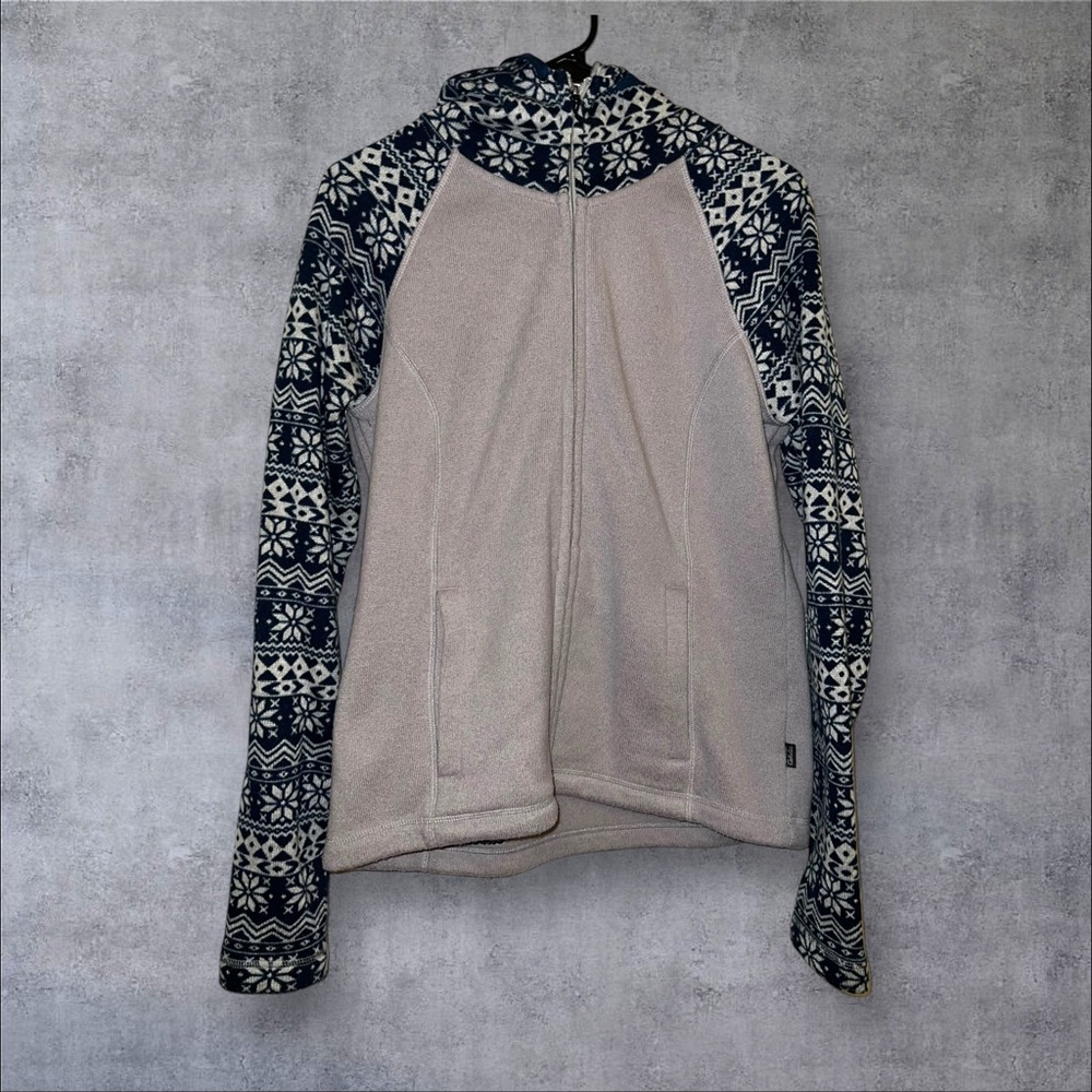Cabelas Patterned Fleece Jacket - image 1